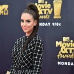 Alison Brie attends the 2018 MTV Movie & TV Awards